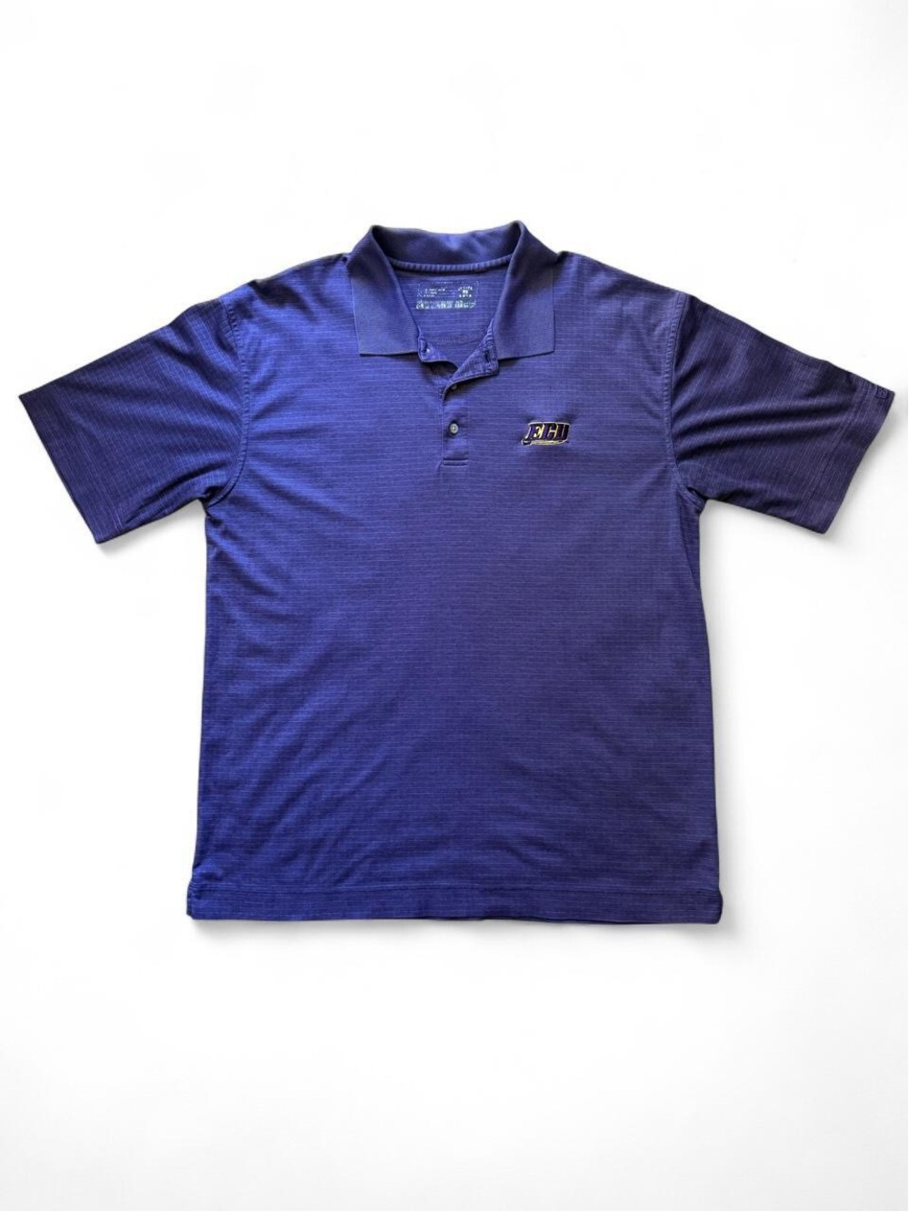 Vintage Cutter & Buck ECU Purple Short-Sleeve Performance Polo